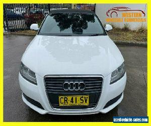 2010 Audi A3 8P TFSI Attraction Convertible 2dr S tronic 7sp 1.8T [MY10] White